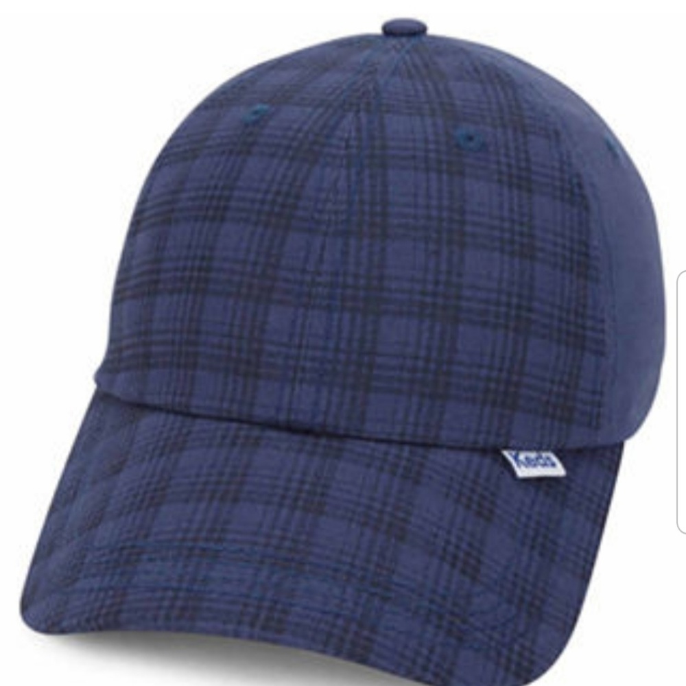 Keds Brushed Plaid Cap (One Size - Peacoat)